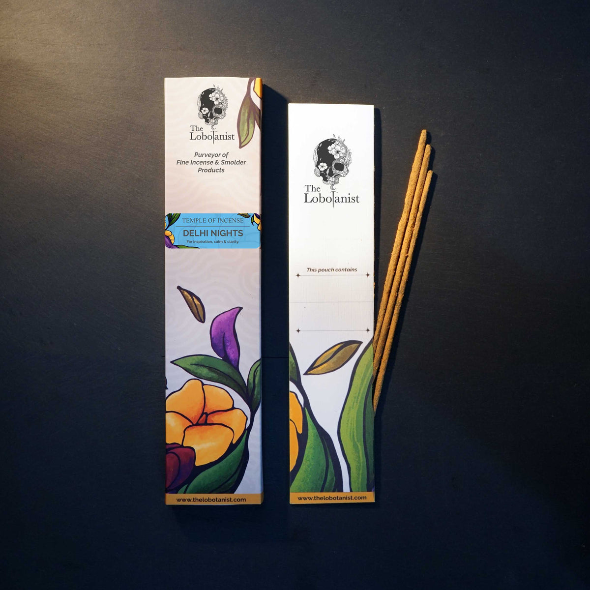 Temple of Incense Delhi Nights Incense Sticks The Lobotanist