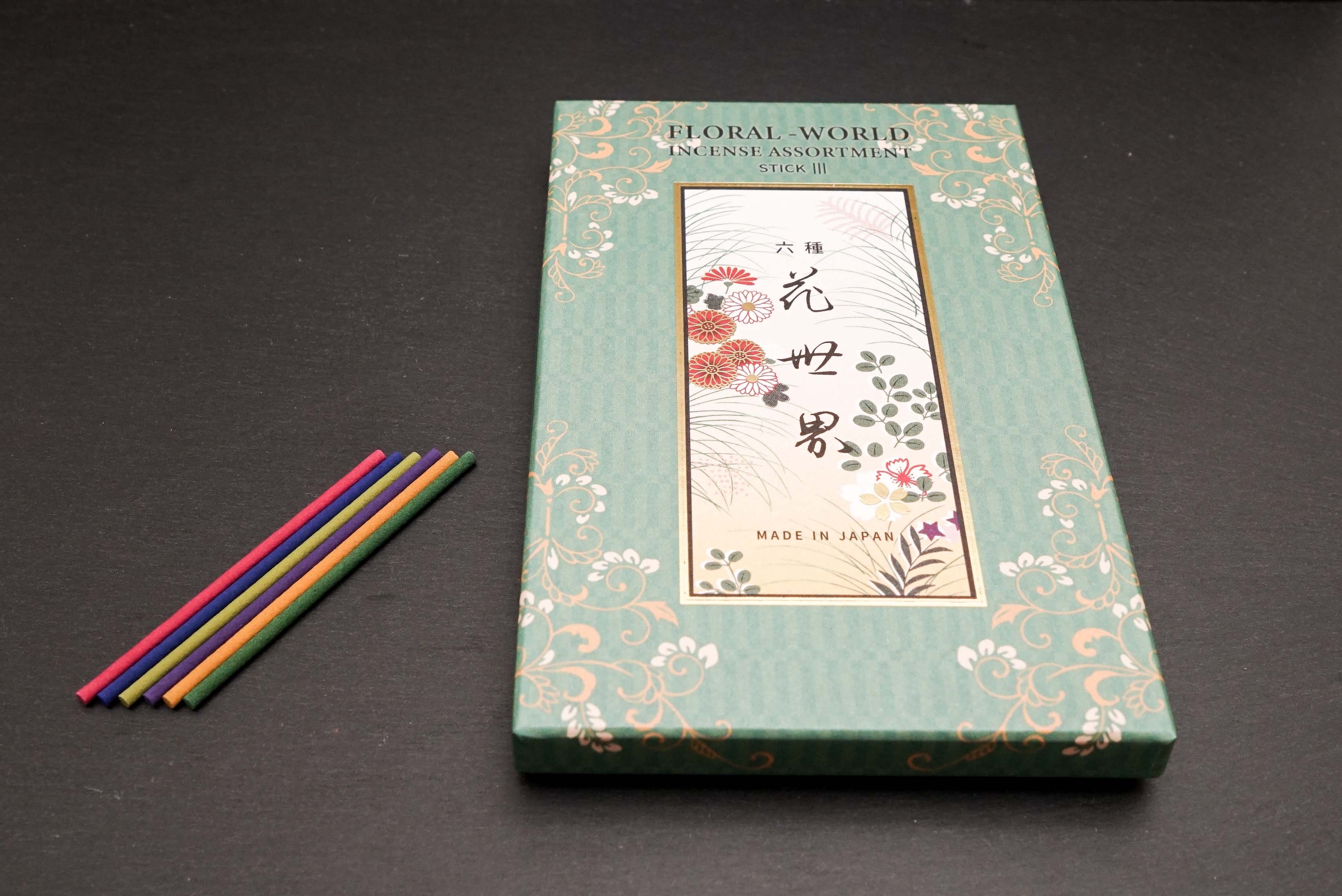 Shoyeido Floral World Incense Assortment Stick The Lobotanist